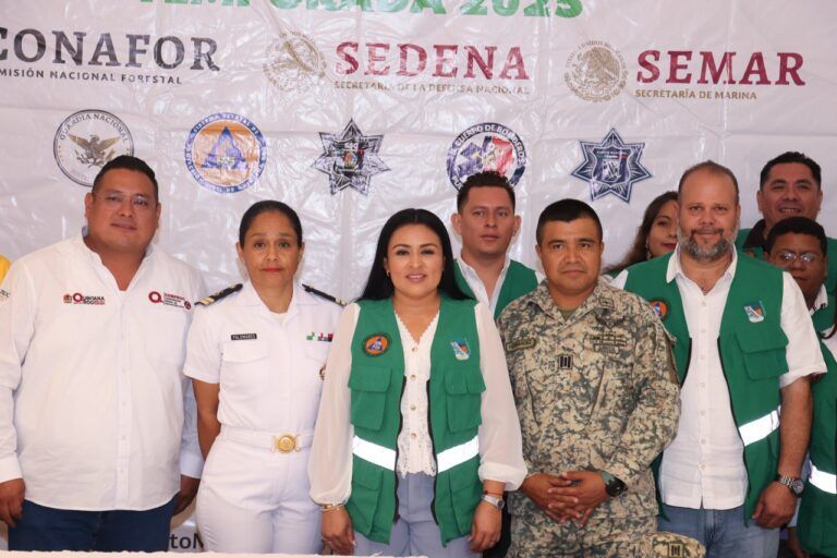 Blanca Merari pide con firmeza fortalecer la cultura de prevención de incendios forestales