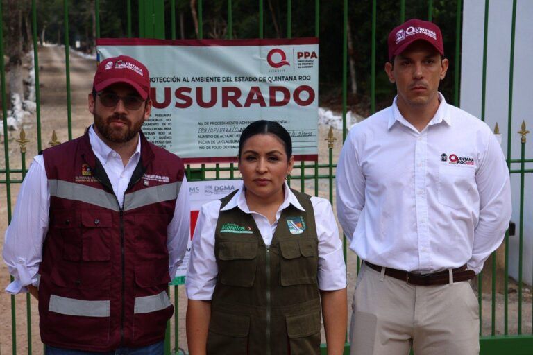 Autoridades municipales y de medio ambiente clausuran dos desarrollos inmobiliarios irregulares