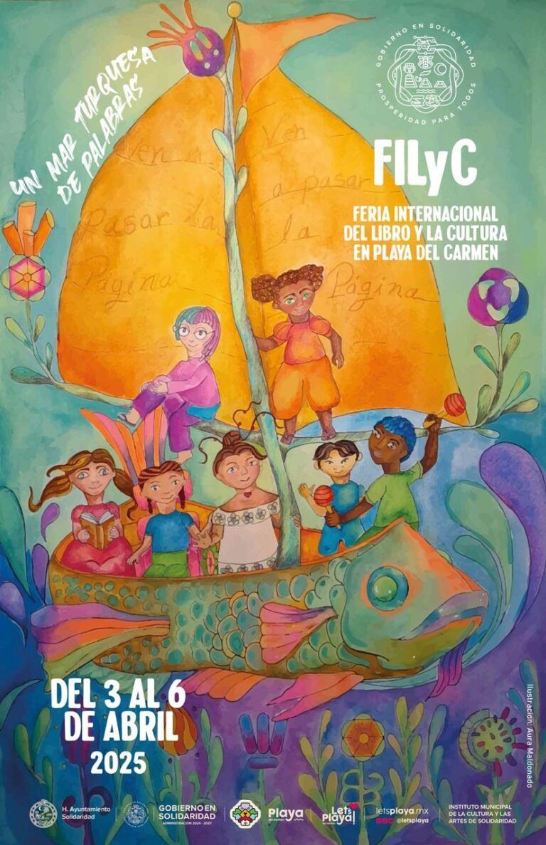 Anuncia Estefanía Mercado la Primera Feria Internacional del Libro y la Cultura en Playa del Carmen