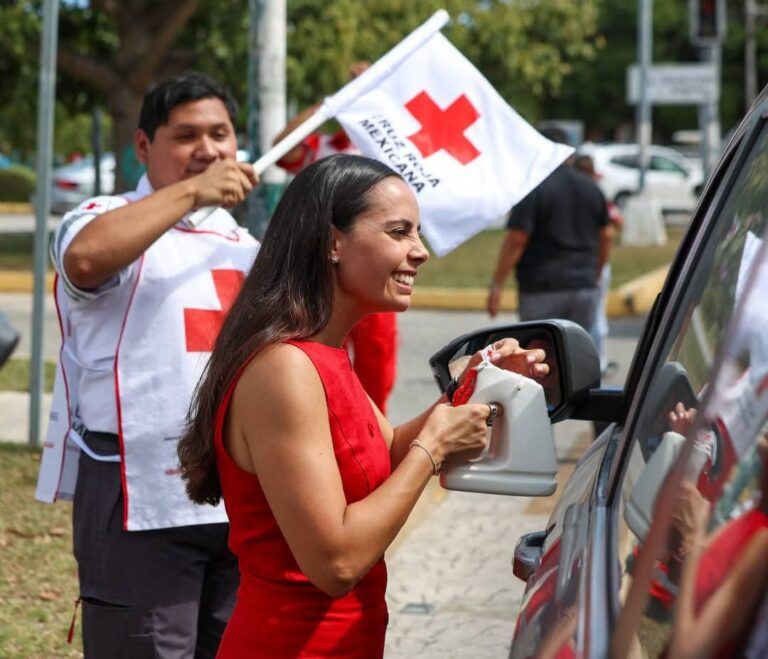 Inicia Colecta Nacional 2025 de la Cruz Roja en Cancún
