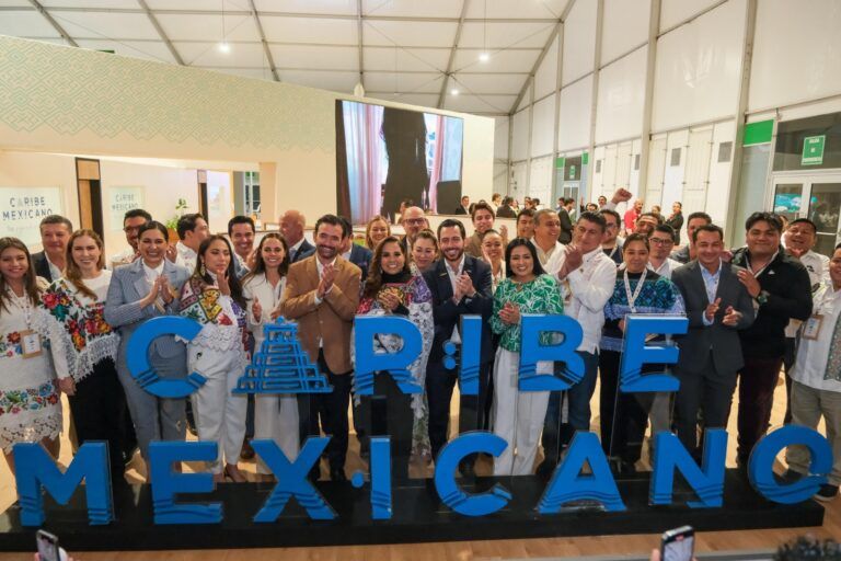 Inaugura Mara Lezama Pabellón del Caribe Mexicano en el Tianguis Turístico de México 2025