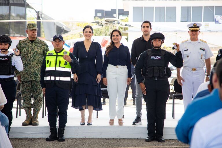 Con una inversión histórica de 1,200 mdp, Estefanía Mercado fortalece la seguridad en Playa del Carmen