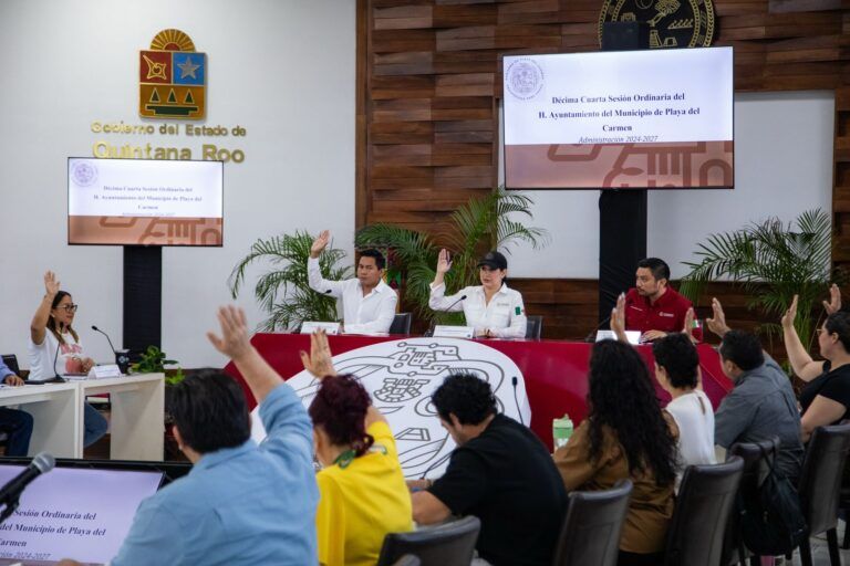 Cabildo de Playa del Carmen aprueba modificaciones al POA 2025 para la construcción de obras públicas