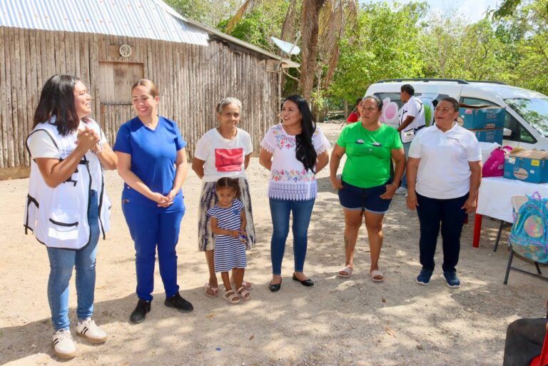 Blanca Merari lleva servicios integrales a la Zona Agrícola y Coquitos