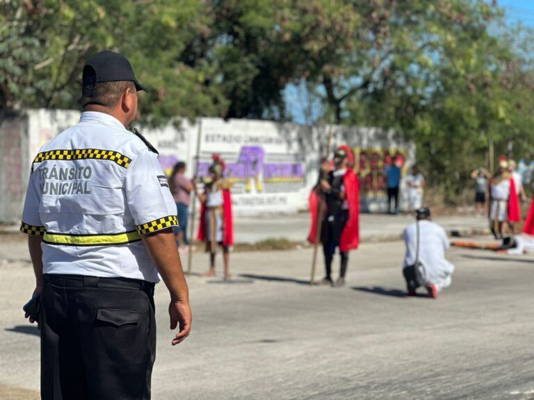 La SMSCYT brinda seguridad vial a peregrinos durante Semana Santa 2025