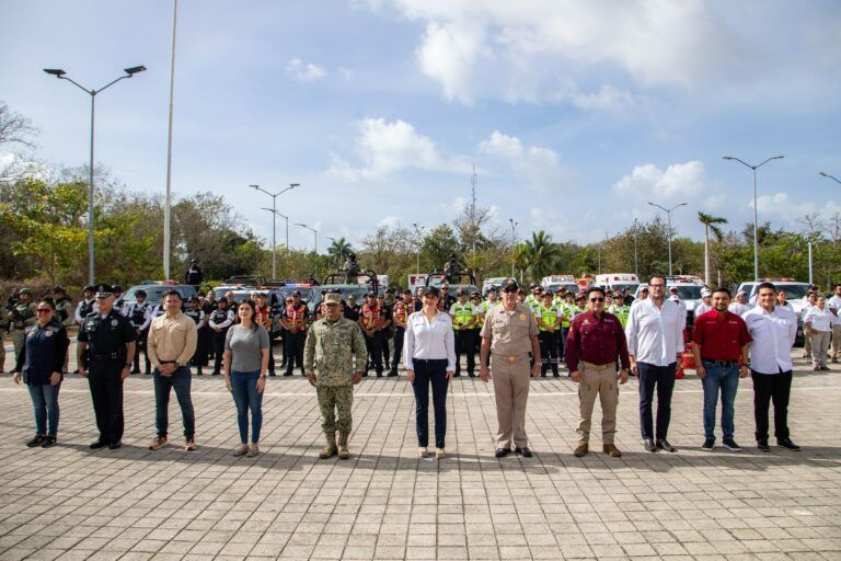 Estefanía Mercado da inicio al operativo vacacional de Semana Santa para proteger a las y los playenses y visitantes