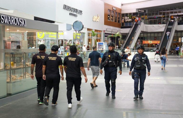 Refuerza SMSCyT vigilancia en centros comerciales durante Operativo Semana Santa 2025