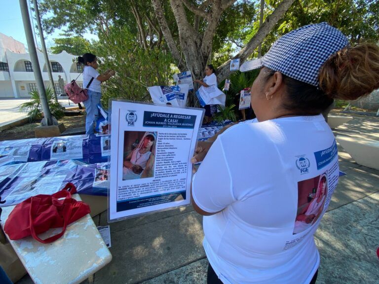 Familias buscadoras inician jornada humanitaria en Quintana Roo: “Nos hacen falta”