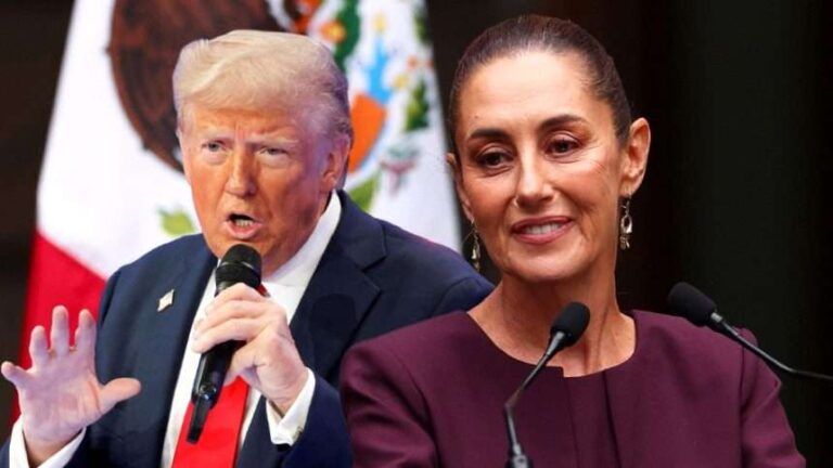 Trump dice haber tenido con Sheinbaum una llamada «muy productiva» sobre los aranceles