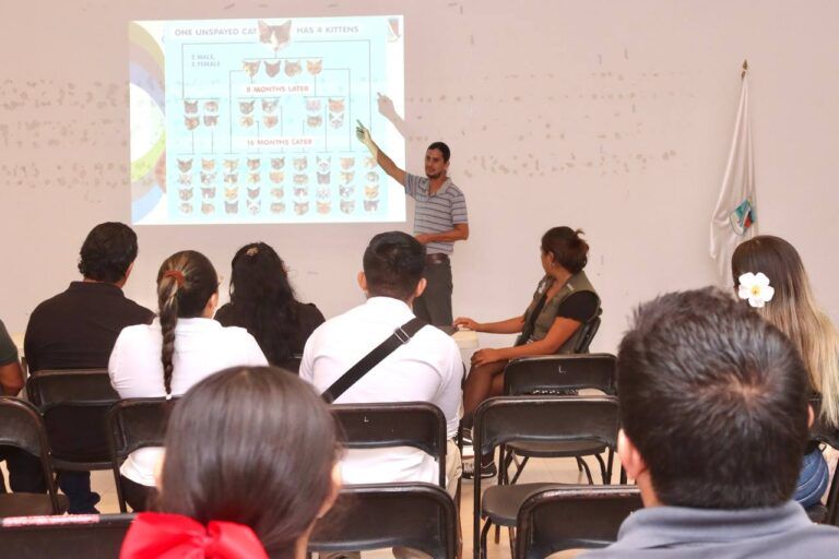 Gobierno de Puerto Morelos concientiza sobre tenencia responsable de mascotas