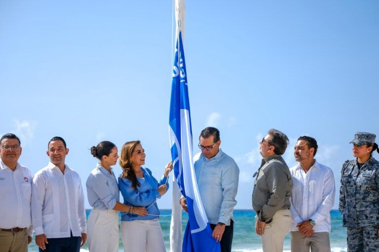 Quintana Roo reafirma su liderazgo ambiental con 49 banderas Blue Flag en Cancún
