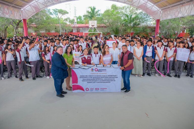 Inauguran domo en el CBTIS 111 “Leona Vicario”