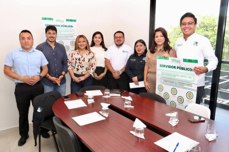 Impulsarán cumplimiento de códigos de ética y conducta entre servidores públicos de Puerto Morelos