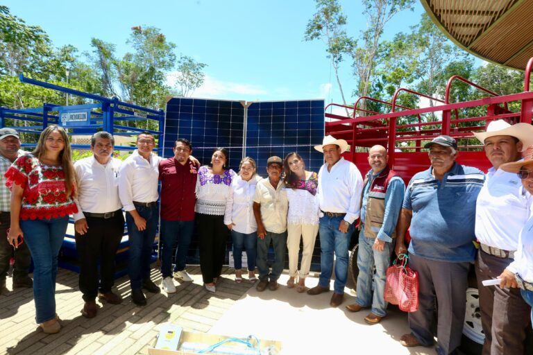 Entrega Mara Lezama histórica inversión de más de 157 millones de pesos al campo en el sur de Quintana Roo