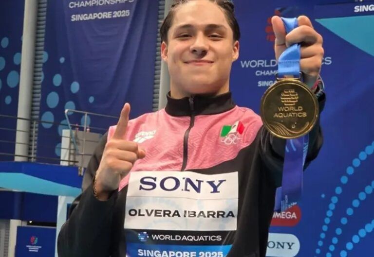“México no es solamente futbol”, asegura Osmar Olvera tras conquistar el oro en Singapur